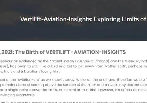 Vertilift-Aviation-Insights: Exploring Limits of The Sky